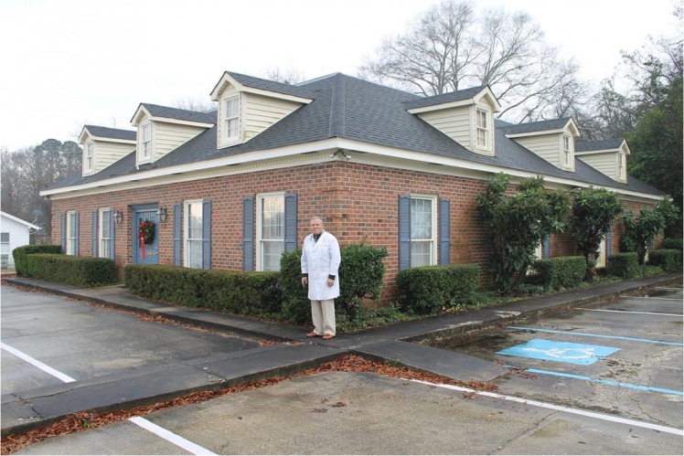 Dr. Jay Roberts outside the AIC Chiropractic office in Lake St Louis, MO